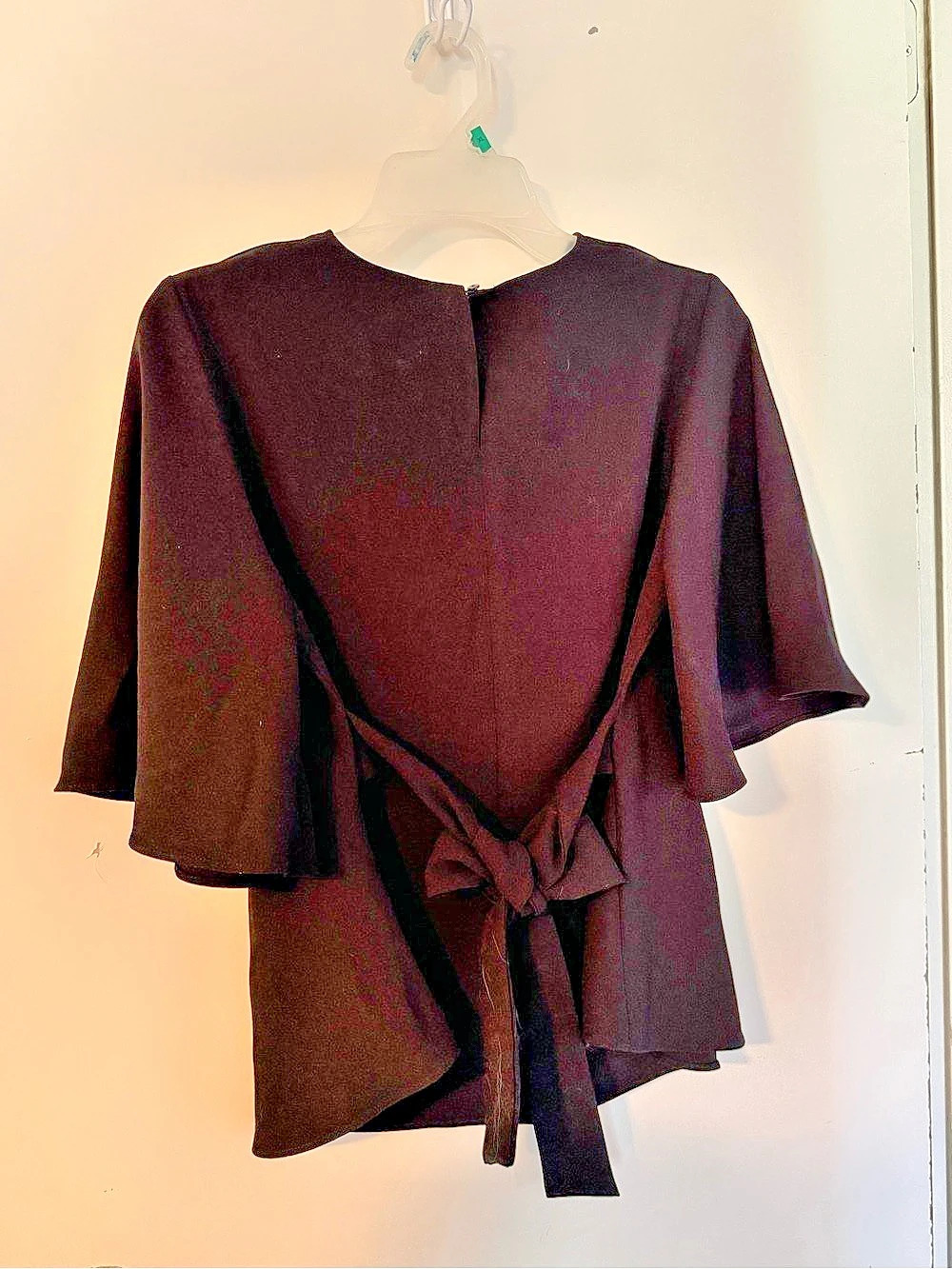 Zara Women's Black Blouse Size Medium Like New